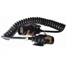 Spirale elettrica 15 poli 24V lunghezza max. estensibile m. 3,8-100055967010...