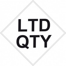 Contrassegno adesivo 30x30 per veicoli a norme A.D.R. LTD QTY-106131/A/30