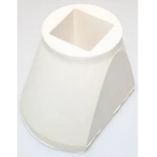 Tampone bianco di ricambio per barra fermacarico verticale-10701011