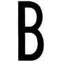 LETTERA ADESIVA “B”-107160/B