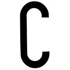LETTERA ADESIVA &ldquo;C&rdquo;-107160/C