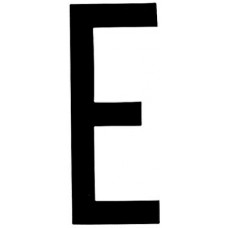 LETTERA ADESIVA &ldquo;E&rdquo;-107160/E