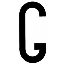 LETTERA ADESIVA &ldquo;G&rdquo;-107160/G