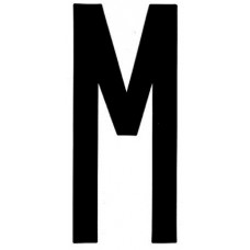LETTERA ADESIVA “M”-107160/M...