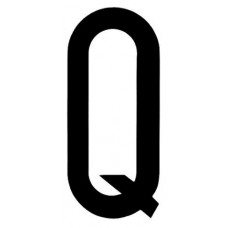 LETTERA ADESIVA &ldquo;Q&rdquo;-107160/Q