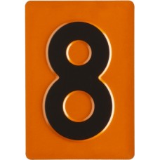 Numero Imbossato in Inox  