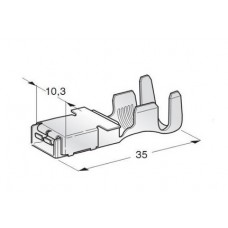 Terminale femmina di potenza F800 Sez. 4-6 mm-1107660...