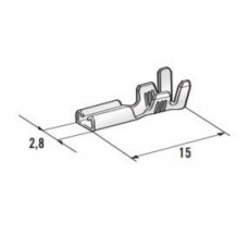 Terminale faston 2,8 L 15 Confezione 200 pz.-1301390