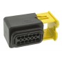 Kit connettore porta femmina 12 vie serie MCP 1.5 HDSCS completo di terminali gommini-CONN024