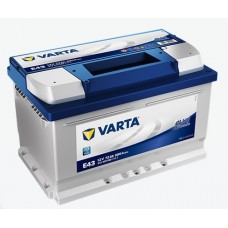 Batteria Varta Blue Dynamic 72 Ah 680 A (EN) L3B-E43...