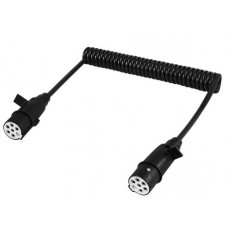 Spirale elettrica 7 POLI 24V/S  connessioni in plastica Ecoline-EC131-134...