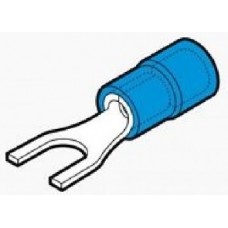 Terminale preisolato blu a forcella sez 2,63 d. 3,20-EF-25032-A