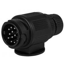Spina 12 V 13 Poli contatti a vite ISO1724-EP011-8-POL-A-NICKEL-PLATED