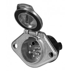 Presa 24 V S 7 Poli contatti a vite ISO3731-ES034