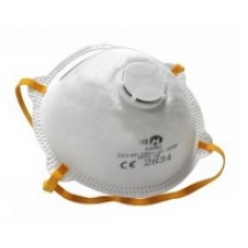 Mascherina a conchiglia con valvola FFP2 - EN 149 A1+NRD-FFP2CV