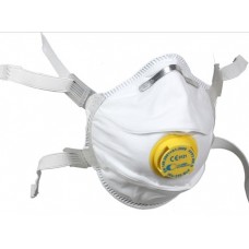 Mascherina a conchiglia con valvola FFP3 - EN 149 A1+NRD-FFP3CV