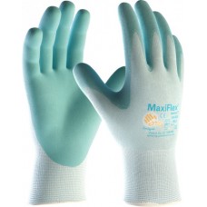Maxi Flex Active,Guanti con Aloe vera e Vitamina E ideale per mani delicate, Taglia 10-GL-A34-8...
