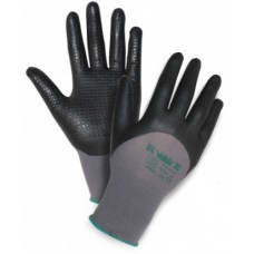 Guanti spalmati in schiuma di nitrile con puntinatura Taglia 8 (M)-GRE020/8