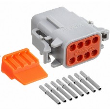 Kit connettore serie DTM porta femmina 8 vie-KITDTM8F...