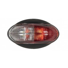 Luce ingombro led 12/24 V incolore/rosso-LI315...