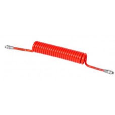 Spirale Premium PA/PU rossa 4,5 mt 2x M16x1,5-PC-12-20-2-25...