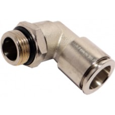 Gomito maschio girevole cilindrico BSPP 10-3/8 in ottone-RT723810