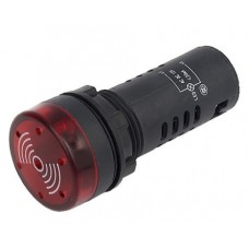 Indicatore buzzer led rosso 24 V 70-80 dB-SPIA024...