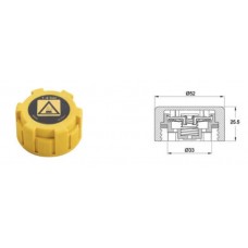 Tappo radiatore giallo 1,4 Bar-TRA016